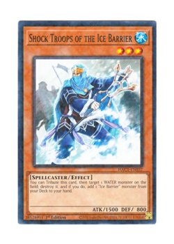 画像1: 英語版 HAC1-EN037 Shock Troops of the Ice Barrier 氷結界の決起隊 (ノーマル・パラレル) 1st Edition
