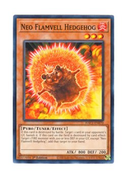 画像1: 英語版 HAC1-EN070 Neo Flamvell Hedgehog ネオフレムベル・ヘッジホッグ (ノーマル) 1st Edition