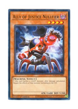 画像1: 英語版 HAC1-EN080 Ally of Justice Nullfier A・O・J ブラインド・サッカー (ノーマル) 1st Edition