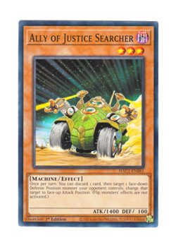 画像1: 英語版 HAC1-EN081 Ally of Justice Searcher A・O・J リサーチャー (ノーマル) 1st Edition