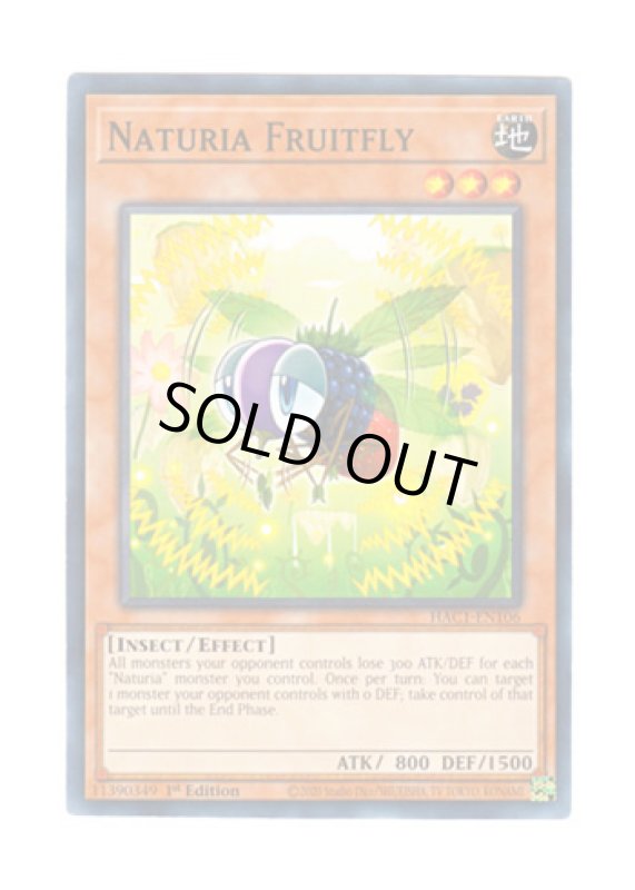 画像1: 英語版 HAC1-EN106 Naturia Fruitfly ナチュル・フライトフライ (ノーマル・パラレル) 1st Edition (1)