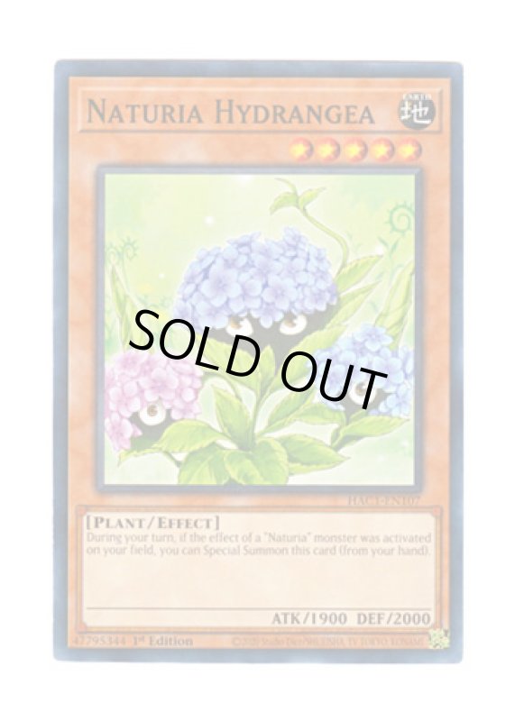 画像1: 英語版 HAC1-EN107 Naturia Hydrangea ナチュル・ハイドランジー (ノーマル・パラレル) 1st Edition (1)