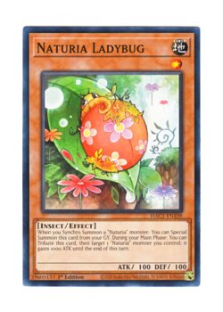 画像1: 英語版 HAC1-EN109 Naturia Ladybug ナチュル・レディバグ (ノーマル) 1st Edition
