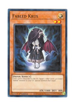 画像1: 英語版 HAC1-EN129 Fabled Krus 魔轟神クルス (ノーマル) 1st Edition