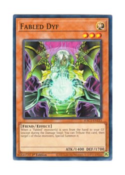 画像1: 英語版 HAC1-EN133 Fabled Dyf 魔轟神ディフ (ノーマル) 1st Edition