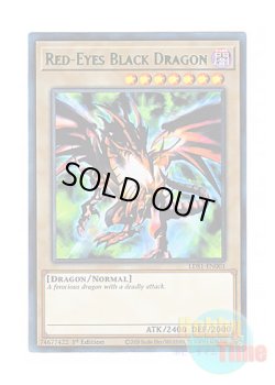 画像1: 英語版 LDS1-EN001 Red-Eyes Black Dragon (Updated from: Red-Eyes B. Dragon) 真紅眼の黒竜 (ウルトラレア：グリーン) 1st Edition