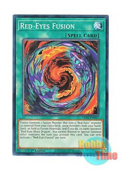 画像1: 英語版 LDS1-EN017 Red-Eyes Fusion 真紅眼融合 (ノーマル) 1st Edition