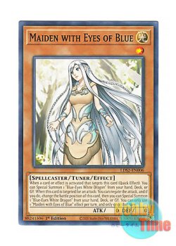 画像1: 英語版 LDS2-EN006 Maiden with Eyes of Blue 青き眼の乙女 (ノーマル) 1st Edition