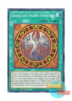 画像1: 英語版 LDS2-EN084 Harpie Lady Phoenix Formation ハーピィ・レディ －鳳凰の陣－ (ノーマル) 1st Edition