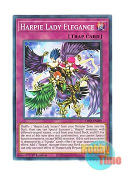 画像1: 英語版 LDS2-EN089 Harpie Lady Elegance 華麗なるハーピィ・レディ (ノーマル) 1st Edition
