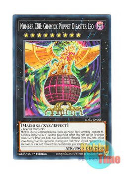 画像1: 英語版 LDS3-EN066 Number C88: Gimmick Puppet Disaster Leo CNo.88 ギミック・パペット－ディザスター・レオ (ノーマル) 1st Edition