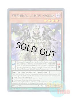画像1: 英語版 LDS3-EN130 Performapal Celestial Magician EM天空の魔術師 (ウルトラレア：ブルー) 1st Edition