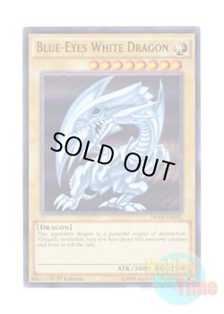 画像1: 英語版 DUSA-EN043 Blue-Eyes White Dragon 青眼の白龍 (ウルトラレア) 1st Edition