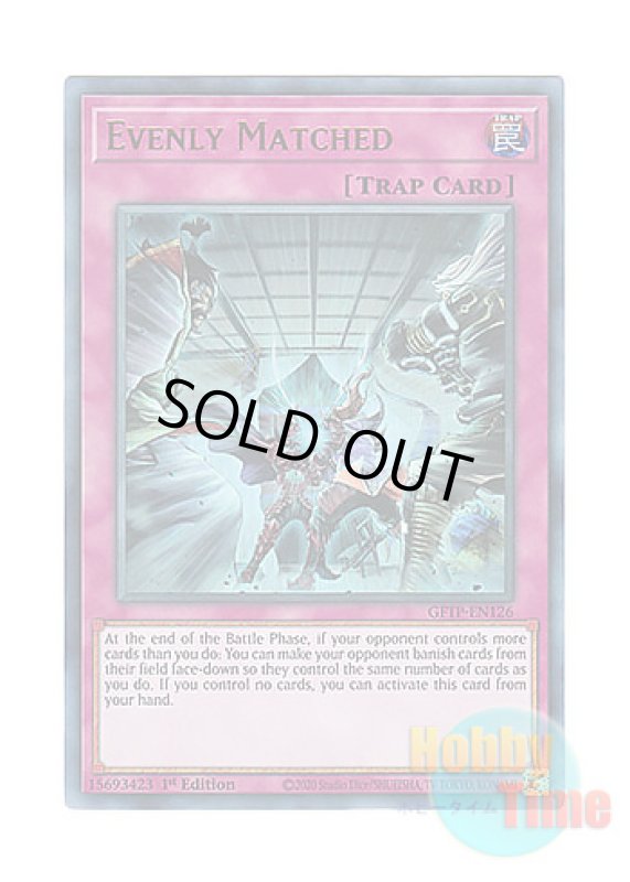 画像1: 英語版 GFTP-EN126 Evenly Matched 拮抗勝負 (ウルトラレア) 1st Edition (1)