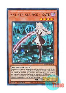 日本語版 20CP-JPC02 Sky Striker Ace - Raye 閃刀姫－レイ (20th