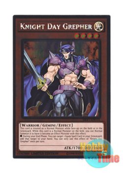 画像1: 英語版 NKRT-EN015 Knight Day Grepher 騎士デイ・グレファー (プラチナレア) Limited Edition