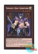 英語版 NKRT-EN015 Knight Day Grepher 騎士デイ・グレファー (プラチナレア) Limited Edition