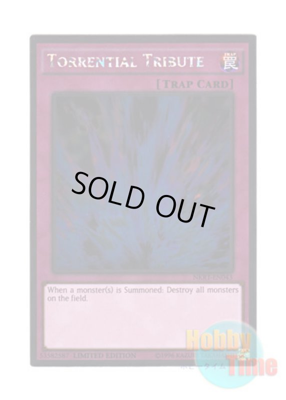 画像1: 英語版 NKRT-EN043 Torrential Tribute 激流葬 (プラチナレア) Limited Edition (1)