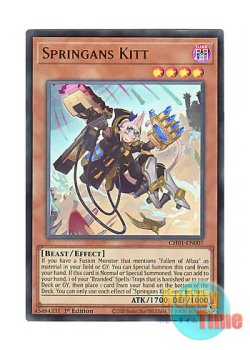 画像1: 英語版 CH01-EN007 Springans Kitt スプリガンズ・キット (ウルトラレア) 1st Edition