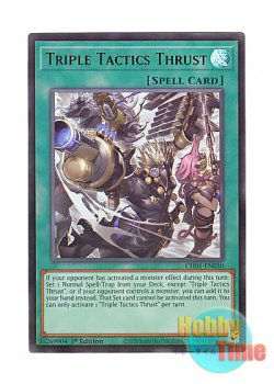 画像1: 英語版 CH01-EN030 Triple Tactics Thrust 三戦の号 (ウルトラレア) 1st Edition