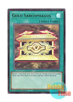 画像1: 英語版 CH01-EN032 Gold Sarcophagus 封印の黄金櫃 (ウルトラレア) 1st Edition