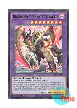画像1: 英語版 CH01-EN047 Brigrand the Glory Dragon 痕喰竜ブリガンド (ウルトラレア) 1st Edition
