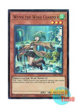 画像1: 英語版 CH02-EN003 Wynn the Wind Charmer 風霊使いウィン (ウルトラレア) 1st Edition