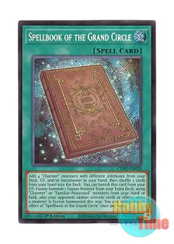 画像1: 英語版 CH02-EN028 Spellbook of the Grand Circle 大輪の魔導書 (シークレットレア) 1st Edition