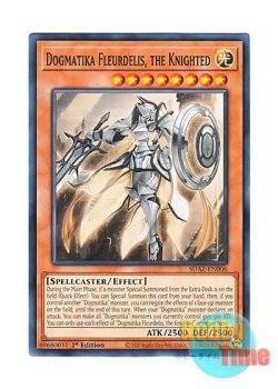 画像1: 英語版 SDAZ-EN006 Dogmatika Fleurdelis, the Knighted 教導の騎士フルルドリス (ノーマル) 1st Edition