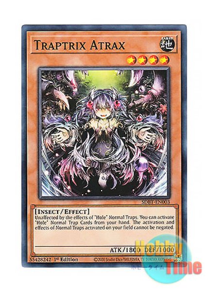 英語版 SDBT-EN003 Traptrix Atrax アトラの蟲惑魔 (ノーマル) 1st Edition