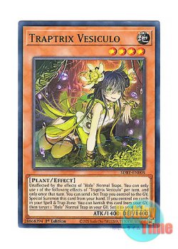 画像1: 英語版 SDBT-EN008 Traptrix Vesiculo ジーナの蟲惑魔 (ノーマル) 1st Edition