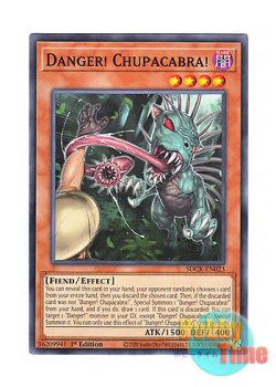 画像1: 英語版 SDCK-EN023 Danger! Chupacabra! 未界域のチュパカブラ (ノーマル) 1st Edition