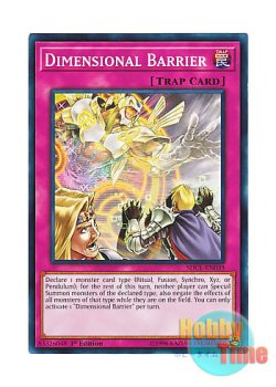 画像1: 英語版 SDCL-EN039 Dimensional Barrier 次元障壁 (ノーマル) 1st Edition