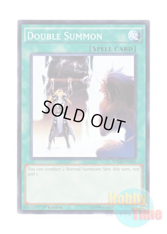 画像1: 英語版 SDGR-EN026 Double Summon 二重召喚 (ノーマル) 1st Edition (1)
