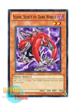 画像1: 英語版 SDGU-EN006 Scarr, Scout of Dark World 暗黒界の斥候 スカー (ノーマル) 1st Edition