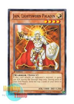 画像1: 英語版 SDLI-EN007 Jain, Lightsworn Paladin ライトロード・パラディン ジェイン (ノーマル) 1st Edition