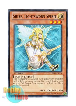 画像1: 英語版 SDLI-EN014 Shire, Lightsworn Spirit ライトロード・スピリット シャイア (ノーマル) 1st Edition