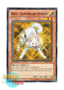 画像1: 英語版 SDLI-EN015 Ryko, Lightsworn Hunter ライトロード・ハンター ライコウ (ノーマル) 1st Edition