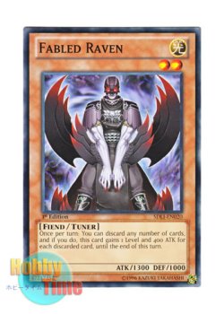 画像1: 英語版 SDLI-EN020 Fabled Raven 魔轟神レイヴン (ノーマル) 1st Edition