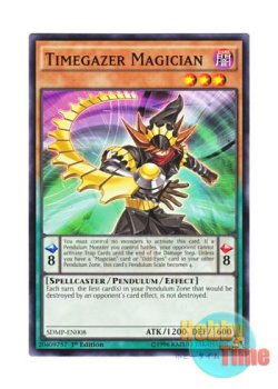 画像1: 英語版 SDMP-EN008 Timegazer Magician 時読みの魔術師 (ノーマル) 1st Edition