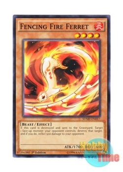 画像1: 英語版 SDMP-EN017 Fencing Fire Ferret 火舞太刀 (ノーマル) 1st Edition