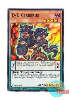 画像1: 英語版 SDPD-EN007 D/D Cerberus DDケルベロス (ノーマル) 1st Edition