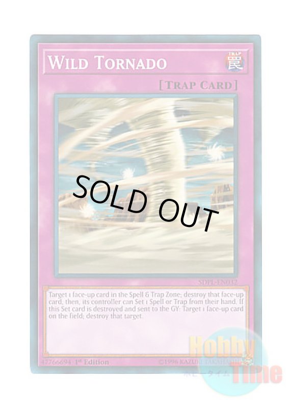 画像1: 英語版 SDPL-EN032 Wild Tornado 荒野の大竜巻 (ノーマル) 1st Edition (1)
