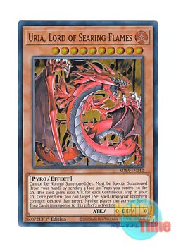 画像1: 英語版 SDSA-EN042 Uria, Lord of Searing Flames 神炎皇ウリア (ウルトラレア) 1st Edition