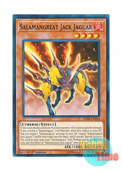 画像1: 英語版 SDSB-EN010 Salamangreat Jack Jaguar 転生炎獣Jジャガー (ノーマル) 1st Edition