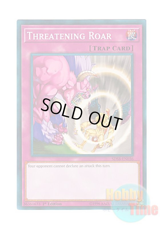画像1: 英語版 SDSB-EN036 Threatening Roar 威嚇する咆哮 (ノーマル) 1st Edition (1)