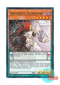 画像1: 英語版 SDSH-EN011 Shaddoll Zefracore オルシャドール－セフィラルーツ (ノーマル) 1st Edition