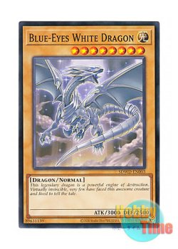 画像1: 英語版 SDWD-EN003 Blue-Eyes White Dragon 青眼の白龍 (ノーマル) Unlimited (Misprint)