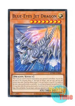 画像1: 英語版 SDWD-EN006 Blue-Eyes Jet Dragon ブルーアイズ・ジェット・ドラゴン (ノーマル) Unlimited (Misprint)