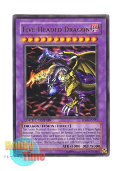 画像1: 英語版 SD09-ENSS1 Five-Headed Dragon Ｆ・Ｇ・Ｄ ファイブ・ゴッド・ドラゴン (ウルトラレア) Limited Edition